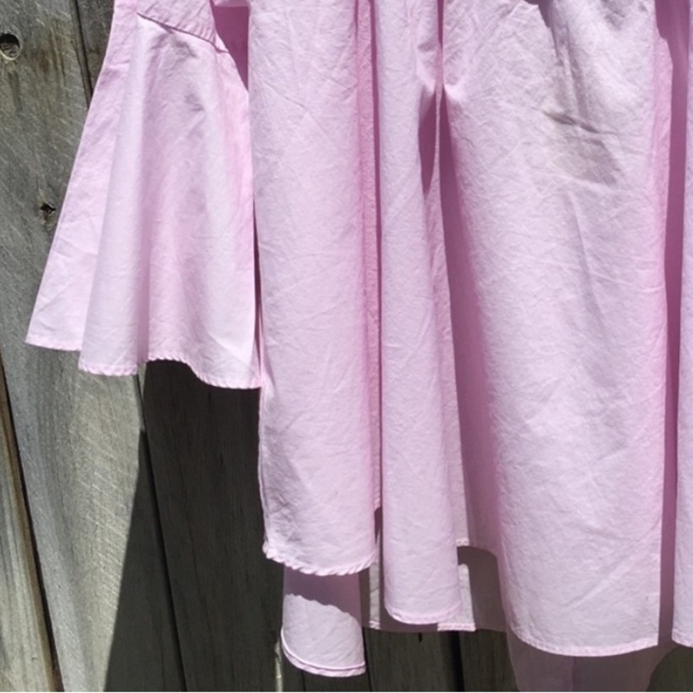 NWT Forever 21 Off Shoulder Top Cotton Pink S - Picture 5 of 13